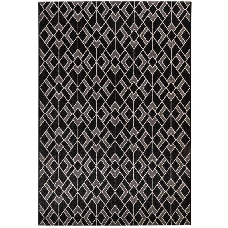 Steffensmeier OUTDOORTEPPICH Schwarz