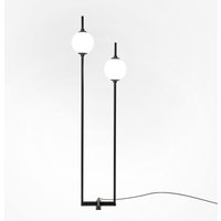 Stehlampe LED Metall Glas 150 cm Schwarz Weiß 750 lm Stehlampe LED Metall Glas 150 cm Schwarz Weiß 750 lm von Maytoni