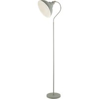 Stehlampe Metall 166 cm Taupe Vintage Design E27 schwenkbar von Searchlight
