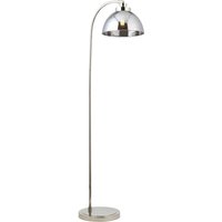 Stehlampe Metall Glas E27 verstellbar 144 cm in Chrom Retro Stehlampe Metall Glas E27 verstellbar 144 cm in Chrom Retro von Endon