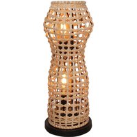 Stehlampe Rattan Natur niedrig 60 cm E27 Skandinavisch Stehlampe Rattan Natur niedrig 60 cm E27 Skandinavisch von Eco-Light