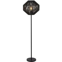 Stehlampe Schwarz 155 cm Seil Metall Wohnzimmer Stehlampe Schwarz 155 cm Seil Metall Wohnzimmer von Searchlight