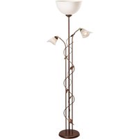 Stehlampe Shabby Braun antik Metall Bodenleuchte Stehlampe Shabby Braun antik Metall Bodenleuchte von Lamkur
