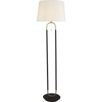 Stehlampe Weiß Silber 161 cm E27 Zugschalter Stoff Metall Stehlampe Weiß Silber 161 cm E27 Zugschalter Stoff Metall von Searchlight