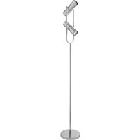 Stehleuchte 150 cm 2-flammig GU10 Chrom verstellbar Stehleuchte 150 cm 2-flammig GU10 Chrom verstellbar von Searchlight