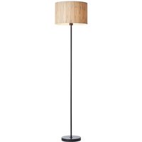 Stehleuchte Boho E27 161,5 cm hoch Seegras Metall Modern von Endon