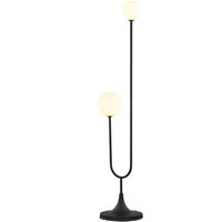Stehleuchte Glas Metall G9 136 cm klein Schwarz blendarm von Zaklad Wielobranzowy Export-Import-Jupiter