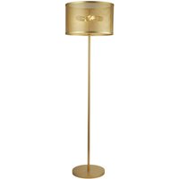 Stehleuchte Gold 145 cm Metall Retro Design 2x E27 Stehleuchte Gold 145 cm Metall Retro Design 2x E27 von Searchlight