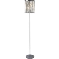 Stehleuchte Kristall Metall H: 152 cm Chrom Klar 2x E14 Stehleuchte Kristall Metall H: 152 cm Chrom Klar 2x E14 von Searchlight