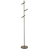 Stehleuchte LED verstellbar 150 cm in Nickel matt von Searchlight