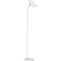 Stehleuchte LEYRE in Weiß Messing 145cm Bodenlampe Stehleuchte LEYRE in Weiß Messing 145cm Bodenlampe von ELSTEAD