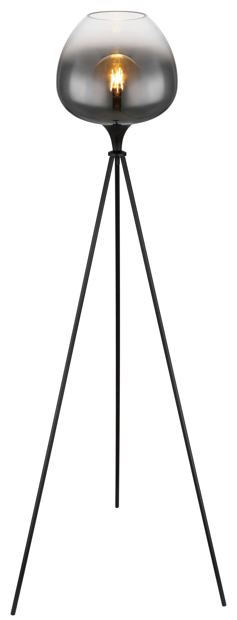 Stehleuchte Maxy in Schwarz max. 60 Watt