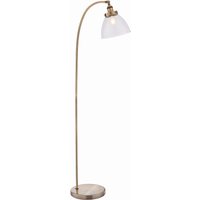 Stehleuchte Metall Glas E27 152 cm in Messing antik Stehleuchte Metall Glas E27 152 cm in Messing antik von Endon