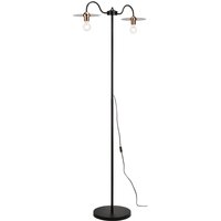 Stehleuchte Schirm Schwarz 160cm Industrie Design Stehleuchte Schirm Schwarz 160cm Industrie Design von Lamkur