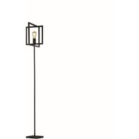 Stehleuchte Schwarz E27 160 cm Metall Retro Design von Searchlight