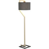 Stehleuchte Wohnzimmer 161 cm Modern Grau Creme Stehleuchte Wohnzimmer 161 cm Modern Grau Creme von ELSTEAD