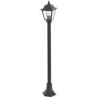 Stehleuchte außen 100 cm E27 IP44 Schwarz aus Aluminium Stehleuchte außen 100 cm E27 IP44 Schwarz aus Aluminium von Nowodvorski