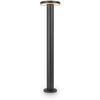 Stehleuchte außen Metall LED IP65 80 cm hoch Graphit von Maytoni
