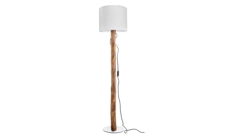 Globo Lighting Stehleuchte   ¦ braun ¦ Maße (cm): B: 30 H: 140  Ø: 30.0 Lampen & Leuchten > LED-Leuchten > LED-Stehlampen - Möbel Kraft