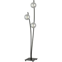 Stehleuchte klein 150 cm Schwarz Graphit E14 3-flammig von Emibig