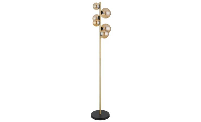 Globo Lighting Stehleuchte   ¦ schwarz ¦ Maße (cm): B: 28,5 H: 155 T: 26.5 Lampen & Leuchten > LED-Leuchten > LED-Stehlampen - Möbel Kraft