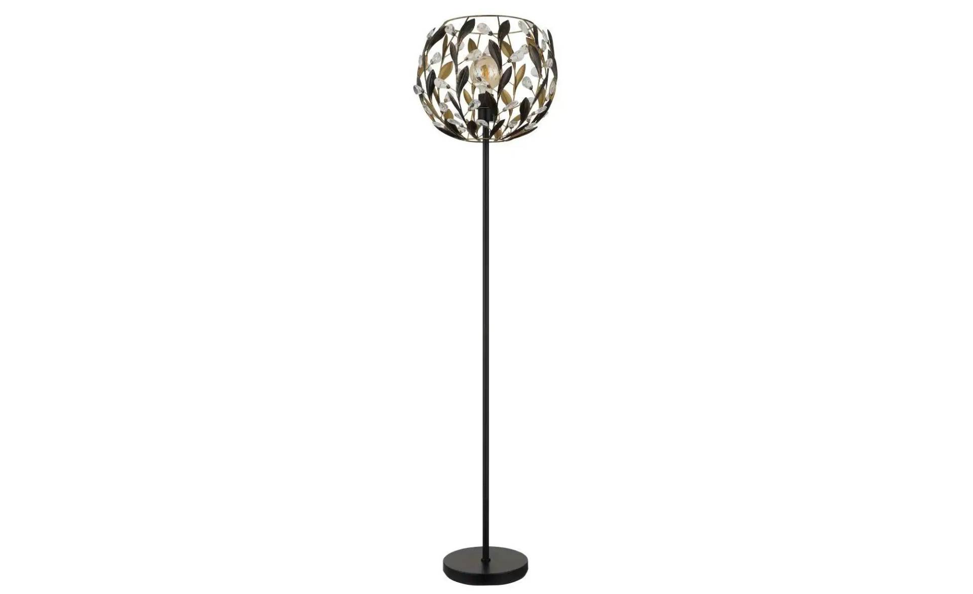 Globo Lighting Stehleuchte   ¦ schwarz ¦ Maße (cm): B: 40 H: 157  Ø: 40.0 Lampen & Leuchten > LED-Leuchten > LED-Stehlampen - Möbel Kraft