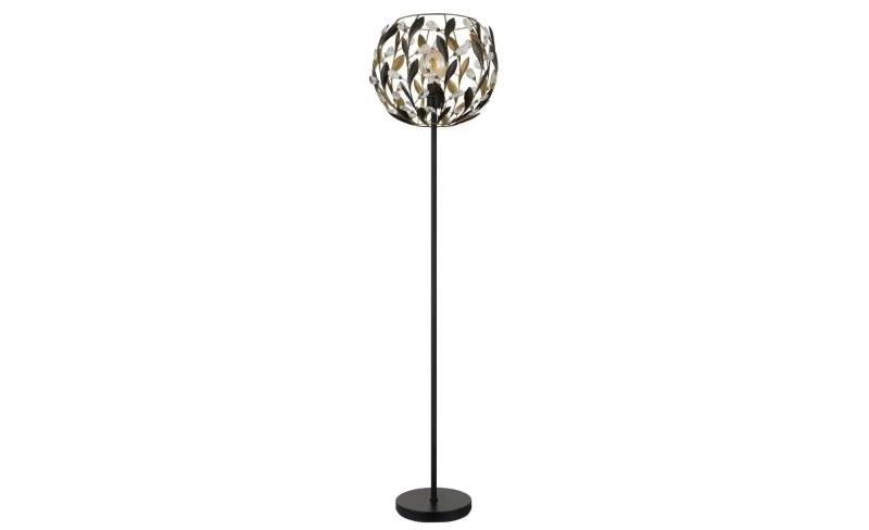 Globo Lighting Stehleuchte   ¦ schwarz ¦ Maße (cm): B: 40 H: 157  Ø: 40.0 Lampen & Leuchten > LED-Leuchten > LED-Stehlampen - Möbel Kraft