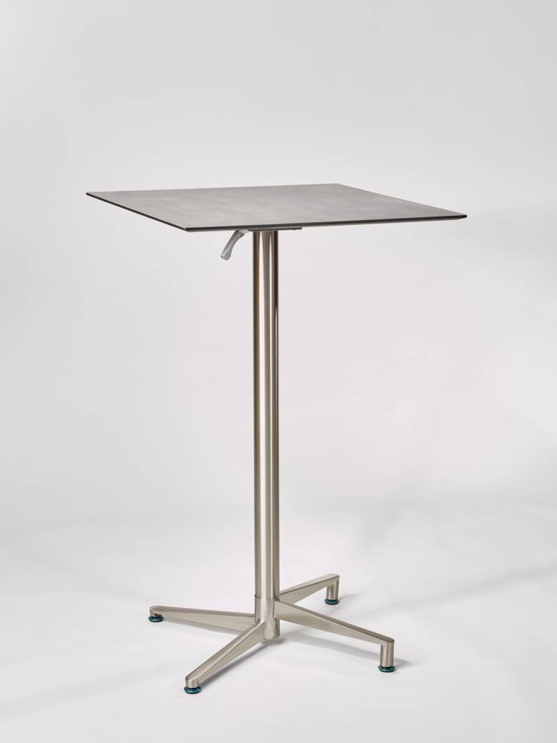 Stehtisch LOFT Raucheiche 80x80 cm