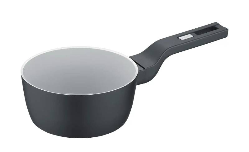 Stielkasserolle  b.clever ¦ schwarz ¦ Aluminium ¦ Maße (cm): H: 7,8  Ø: 16 Töpfe & Pfannen & Zubehör > Töpfe - Höffner