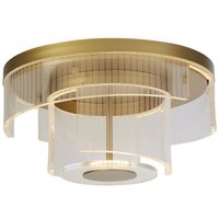 Stilvolle LED Deckenlampe Metall Ø40 cm in Gold 1046 lm Stilvolle LED Deckenlampe Metall Ø40 cm in Gold 1046 lm von 121004