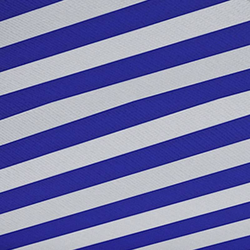 Stoffmuster ELOS – Marineblau-Weiß