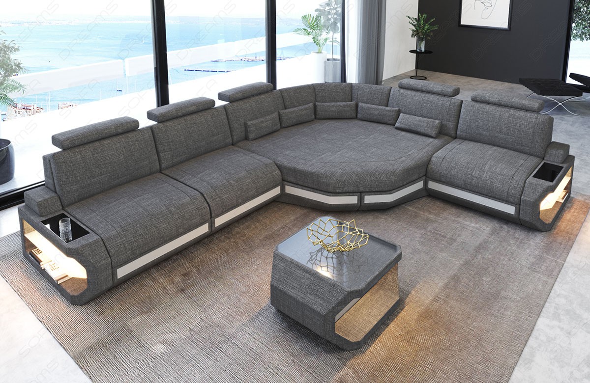 Stoffsofa Asti L-Form – Komfort & Stil