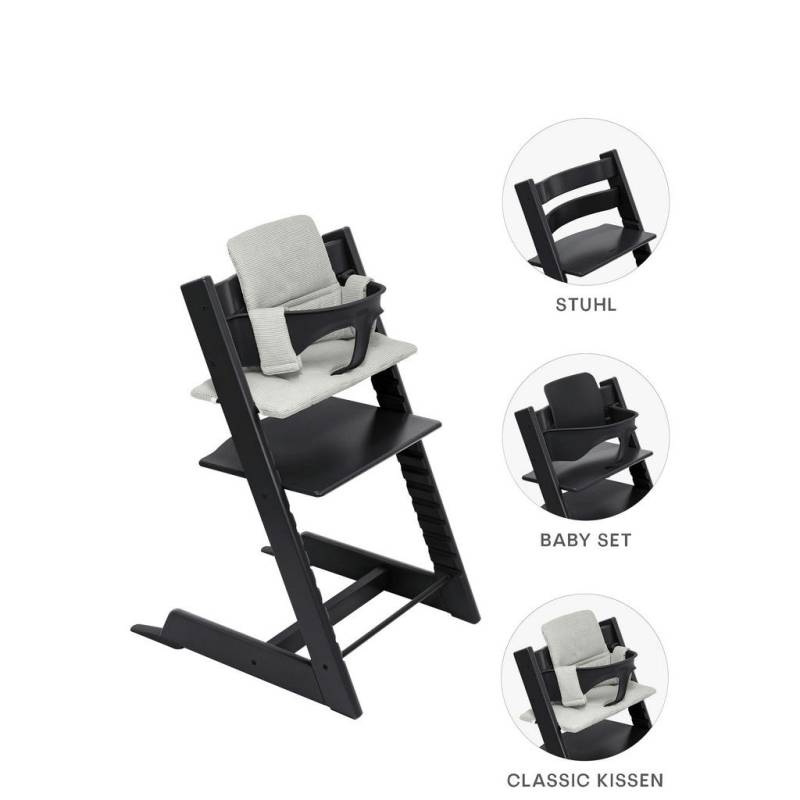 Stokke HOCHSTUHL-SET Schwarz