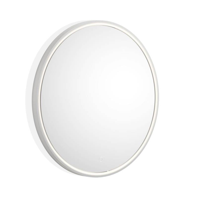 Stone Mirror LED Spiegel mit Beleuchtung Bad, Ø: 70 cm, T: 3,5 cm
