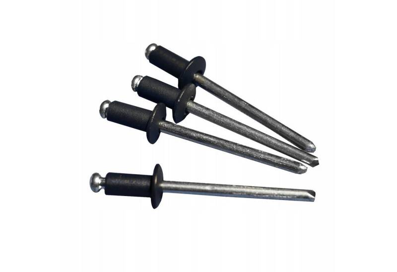 Stop Sun Niete MD/n, 4x8 Niete Weiß/Anthrazit/Goldene Eiche (Packung - 100 Stück) von Stop Sun