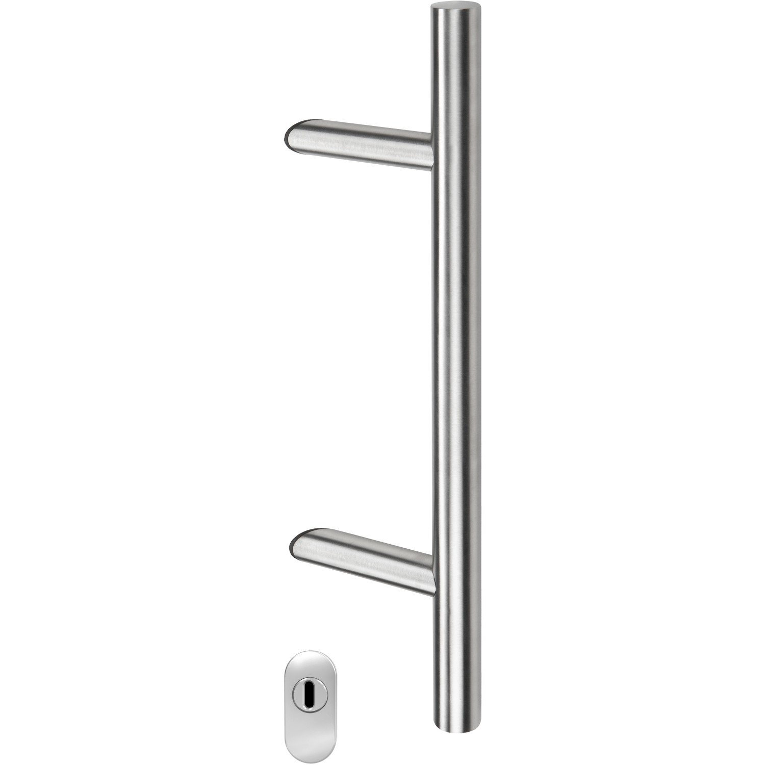 Stoßgriff-Set für Kunststofftüren Stange 1200 mm Stoßgriff-Set für Kunststofftüren Stange 1200 mm von PANTO