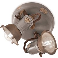 Strahler Metall Keramik E14 verstellbar 2-flammig Strahler Metall Keramik E14 verstellbar 2-flammig von Ferroluce