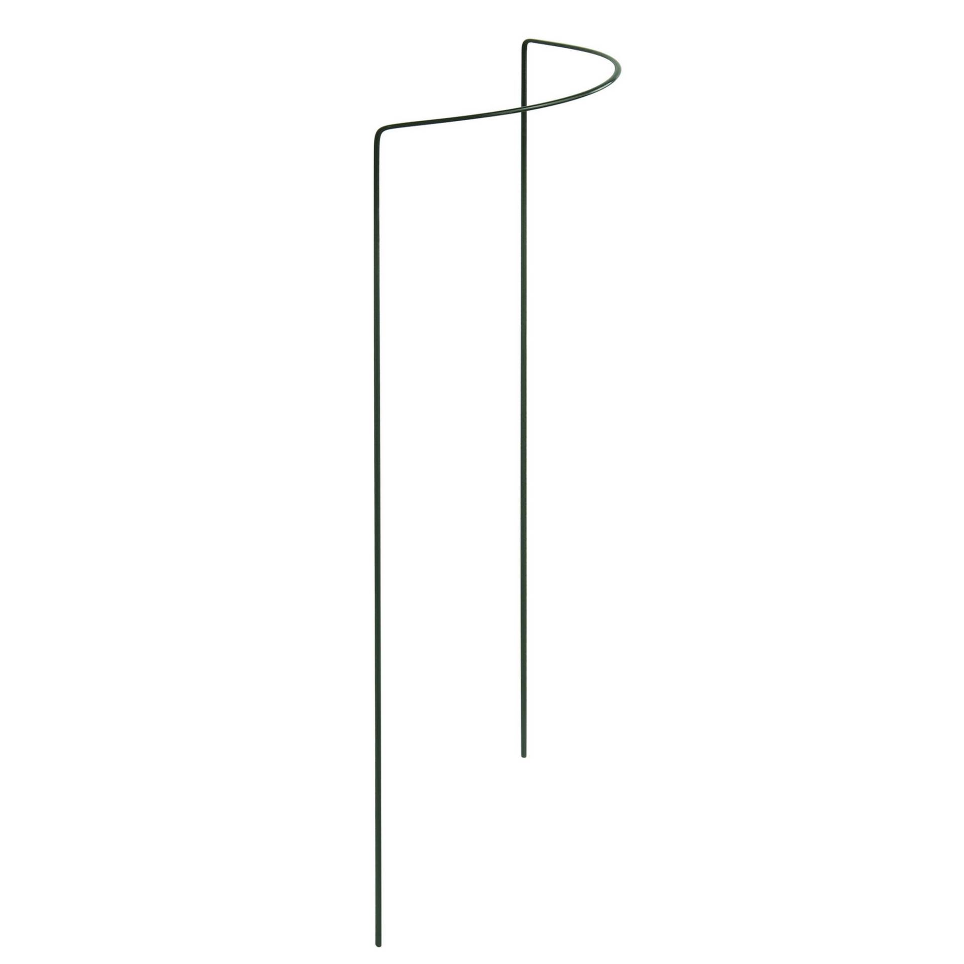 Strauchstütze Stahl beschichtet grün 70 x 40 cm