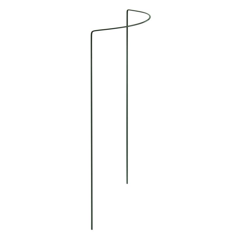 Strauchstütze Stahl beschichtet grün 70 x 40 cm