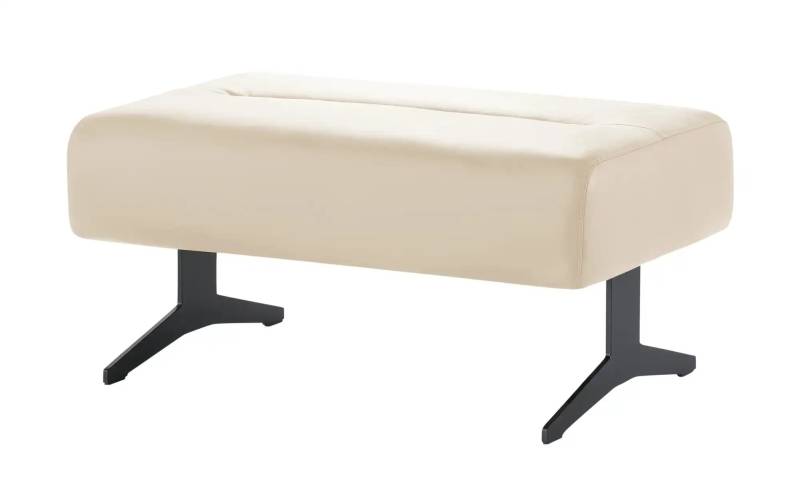 Stressless Hocker aus Leder  Stella ¦ creme ¦ Maße (cm): B: 90 H: 44 T: 57.0 Polstermöbel > Hocker - Möbel Kraft