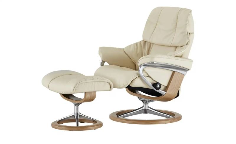 Stressless Relaxsessel mit Hocker  Reno  ¦ creme ¦ Maße (cm): B: 92 H: 110 T: 80.0 Polstermöbel > Sessel > Drehsessel - Möbel Kraft