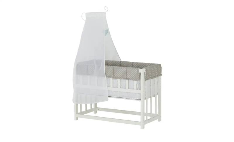 Stubenbett 4-in-1  "Eli" Elefant ¦ weiß ¦ Maße (cm): B: 48 H: 145 T: 90.0 Baby > Babymöbel > Babybetten - Höffner