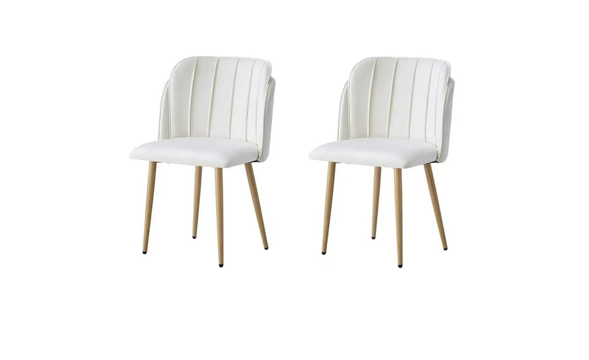 Stuhl 2er-Set  Nora ¦ beige ¦ Maße (cm): B: 51 H: 85 Stühle > Polsterstühle - Höffner