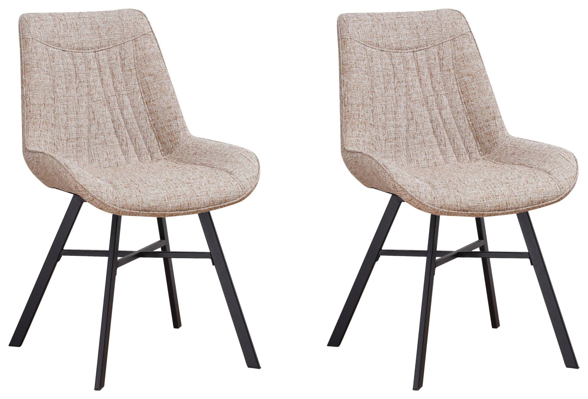 Stuhl-Set Samuel ca. 53x87 cm 2er-Set Weiß Stuhl-Set Samuel ca. 53x87 cm 2er-Set Weiß