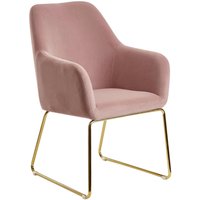 Stuhl rosa B/H/T: ca. 52x90x45 cm von Wohnling