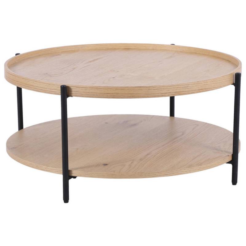 Stylife COUCHTISCH Schwarz, Eiche Stylife COUCHTISCH Schwarz, Eiche