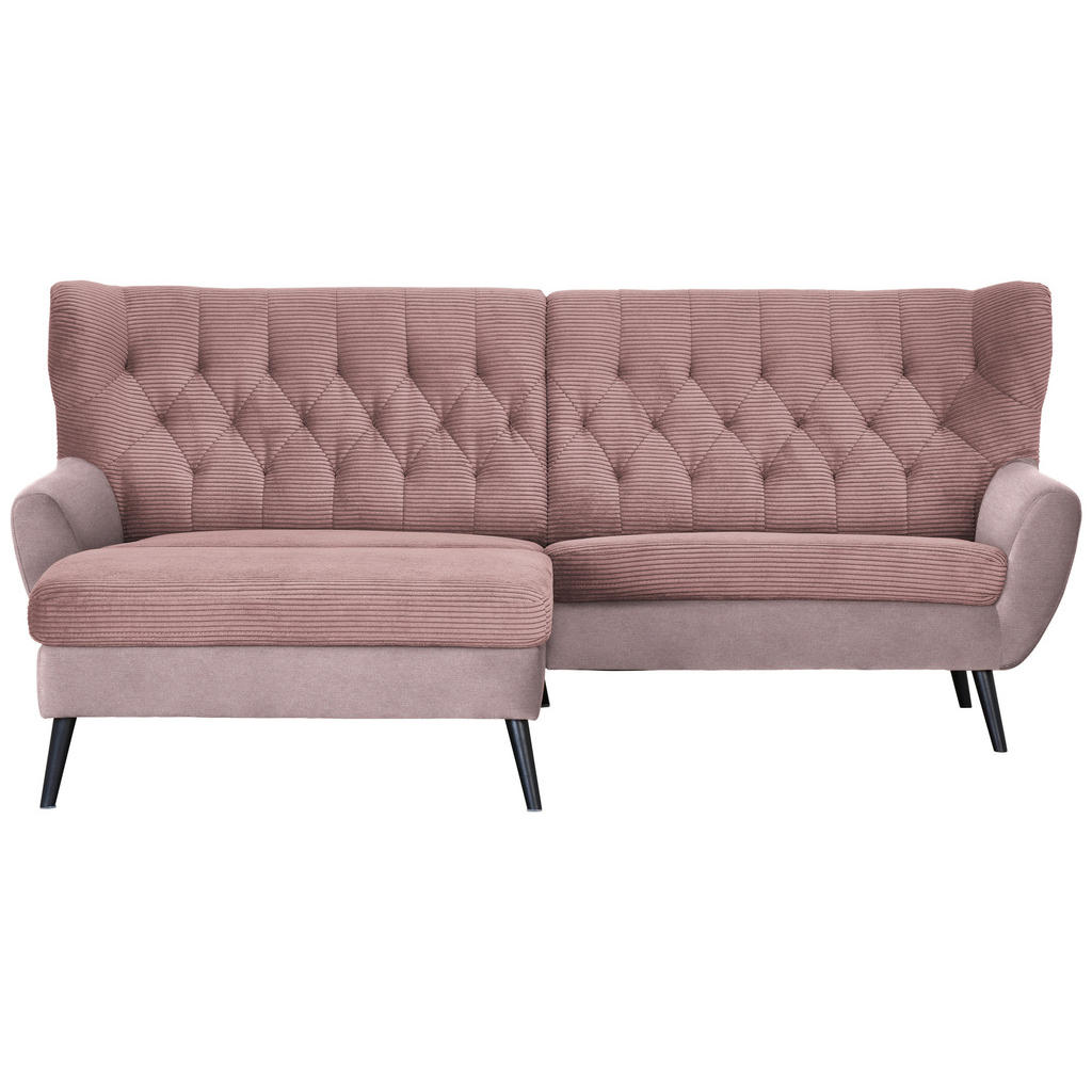 Stylife Ecksofa, Rosa, Textil, Buche, vollmassiv, Uni, 4-Sitzer, Ottomane links, L-Form, 237x165 cm, Typenauswahl, Stoffauswahl, seitenverkehrt erhältlich, Rücken echt, Armteil links, rechts, Wohnzimmer, Sofas & Couches, Wohnlandschaften, Ecksofas Stylife Ecksofa, Rosa, Textil, Buche, vollmassiv, Uni, 4-Sitzer, Ottomane links, L-Form, 237x165 cm, Typenauswahl, Stoffauswahl, seitenverkehrt erhältlich, Rücken echt, Armteil links, rechts, Wohnzimmer, Sofas & Couches, Wohnlandschaften, Ecksofas von Stylife