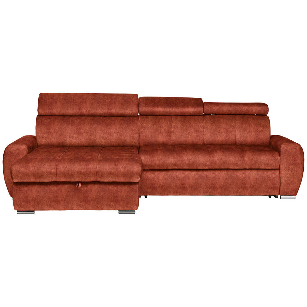 Stylife Ecksofa, Rost, Textil, 3-Sitzer, seitenverkehrt montierbar, L-Form, 276x173 cm, Stoffauswahl, Liegefunktion, Schlafen auf Sitzhöhe, Hocker erhältlich, Rücken echt, Wohnzimmer, Sofas & Couches, Wohnlandschaften, Ecksofas Stylife Ecksofa, Rost, Textil, 3-Sitzer, seitenverkehrt montierbar, L-Form, 276x173 cm, Stoffauswahl, Liegefunktion, Schlafen auf Sitzhöhe, Hocker erhältlich, Rücken echt, Wohnzimmer, Sofas & Couches, Wohnlandschaften, Ecksofas von Stylife