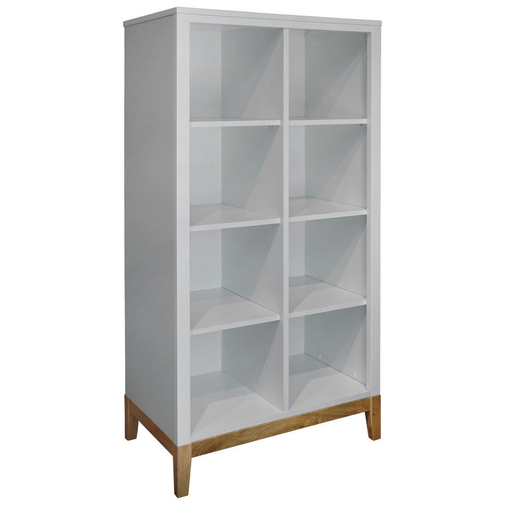Stylife Standregal, Weiß, Holz, Holzwerkstoff, Eiche, massiv, 6 Fächer, 70x140x40 cm, Beimöbel erhältlich, Holzmöbel, Holzregale, Bücherregale Holz Stylife Standregal, Weiß, Holz, Holzwerkstoff, Eiche, massiv, 6 Fächer, 70x140x40 cm, Beimöbel erhältlich, Holzmöbel, Holzregale, Bücherregale Holz von Stylife