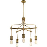 Stylische COLGAR Messing 5xE27 verstellbar Lampe Stylische COLGAR Messing 5xE27 verstellbar Lampe von ELSTEAD
